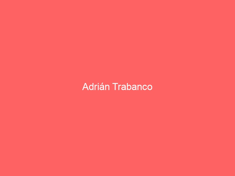 En este momento estás viendo <strong class="sp-player-number">18</strong> Adrián Trabanco