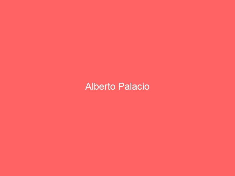 En este momento estás viendo <strong class="sp-staff-role">Delegado</strong> Alberto Palacio