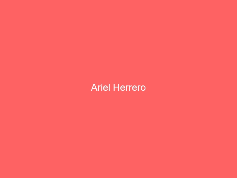 En este momento estás viendo <strong class="sp-player-number">9</strong> Ariel Herrero