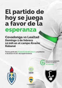 Lee más sobre el artículo Partido para la esperanza entre el Cova y el Lealtad